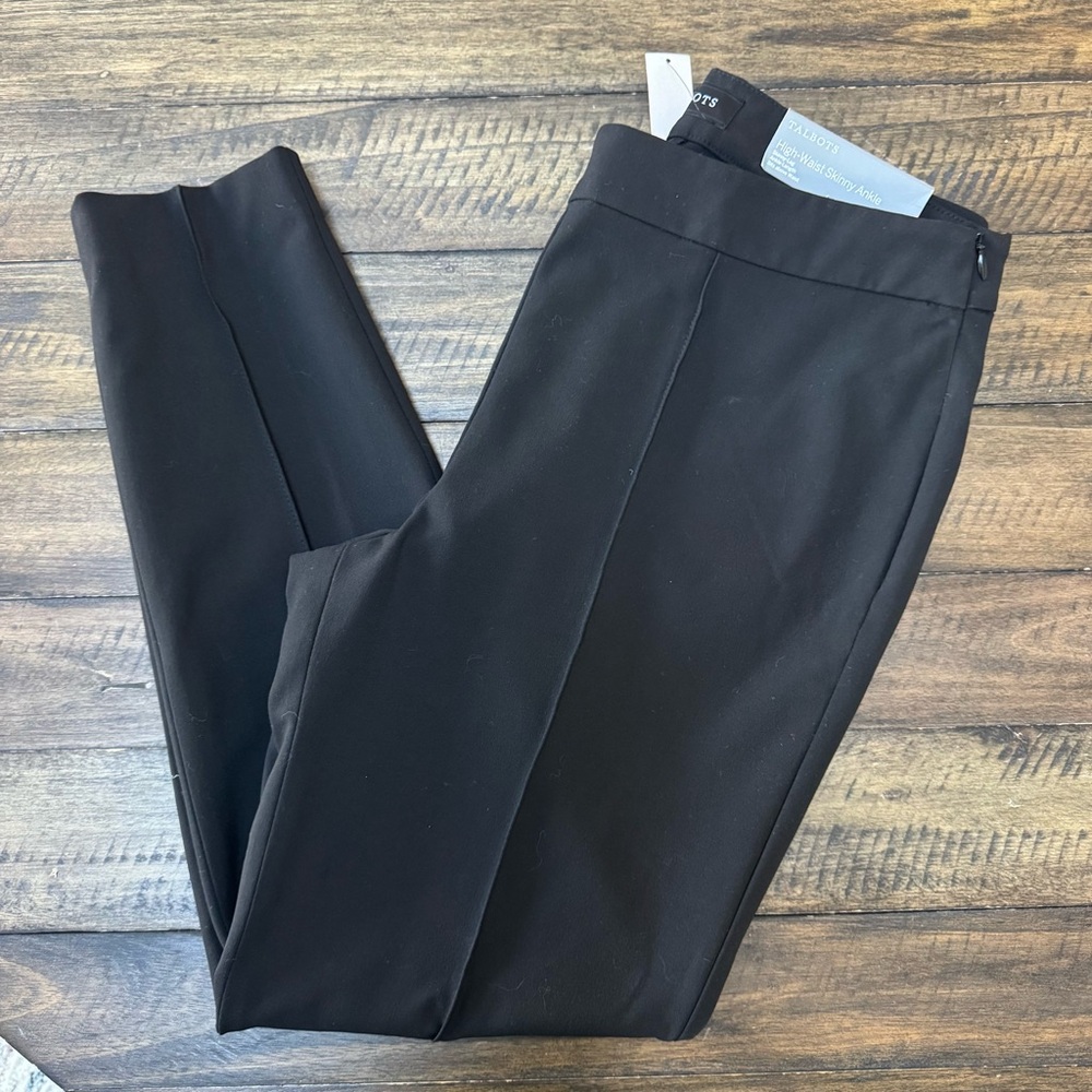 Talbots | High Waist Skinny Ankle Ponte Pants